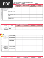 Formato para El Plan Individual de Trabajo (PTI)