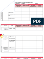 Formato para El Plan Individual de Trabajo (PTI)