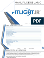 FITLIGHT JR UserManual Spanish