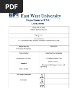 East West University: Department of CSE