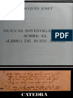 JOSET J - Nuevas Investigaciones Sobre El Libro de Buen Amor