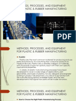 Methods, Processes, and Equipment For Plastic & Rubber Manufacturing
