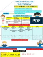 Semana 13 - Actividad 1 - Matemática - Proyecto Humanistico