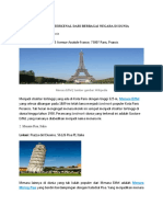 Definisi dan Contoh Landmark Dunia | PDF