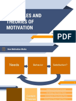 Key theories and principles of motivation