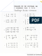 Taller de Método de Cramer Álgebra Lineal