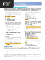 Assignment 4: Exercise 0 (6 Points - 1 Point Per Question - No Program Required)