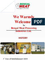 We Warmly Welcome: Bengal Meat Processing Industries LTD