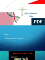 Genome Annotation and Tools
