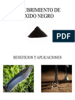 Recubrimiento de Oxido Negro