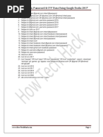 Google Dorks Cheat Sheet | PDF | File Transfer Protocol | World Wide Web