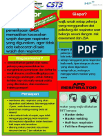 Poster Respiratory Fit Test - 2021