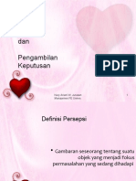 Persepsi Dan Pembuatan Keputusan