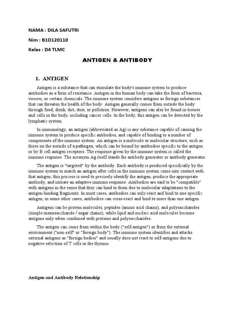 Understanding Antigens and Antibodies A Comprehensive Overview of Key