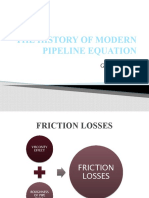 The History of Modern Pipeline Equation: Group 2