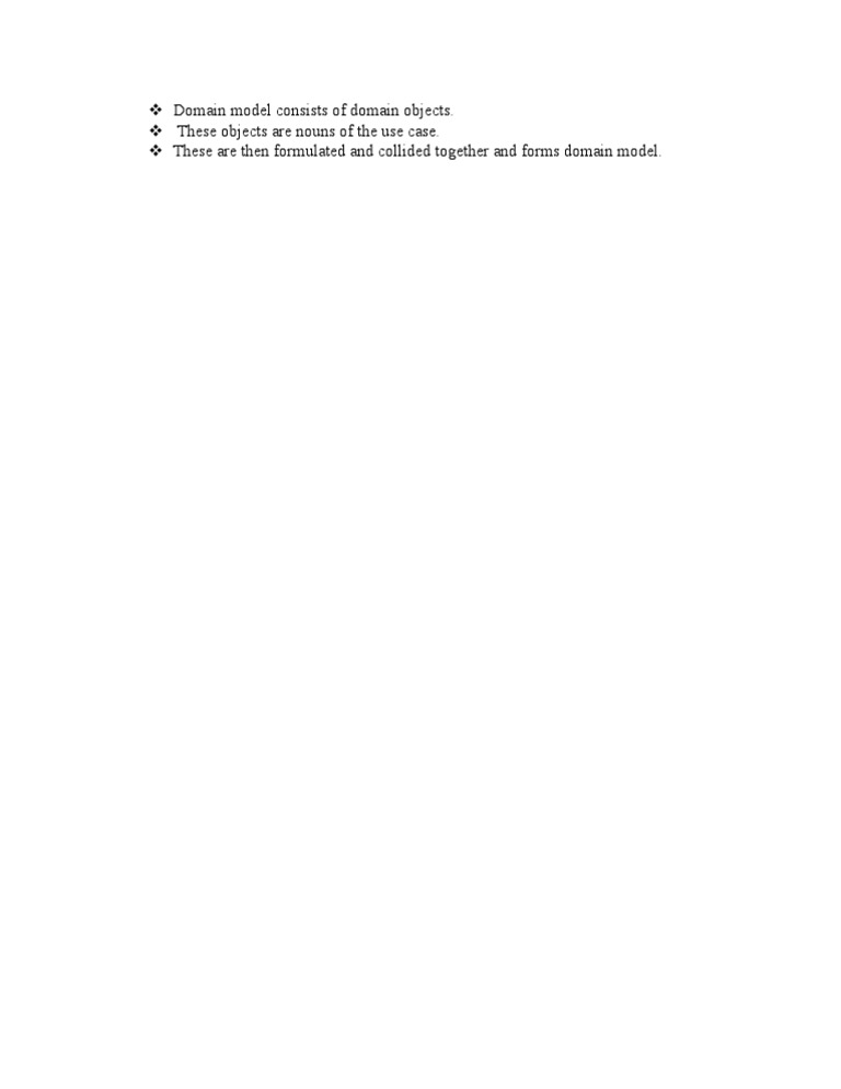Domain Model | PDF
