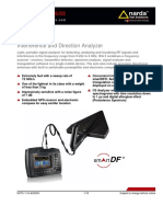 IDA 2 Portable Signal Analyzer