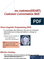 How To Open Customer (HEART) Customer Conversation Skill (NLP)
