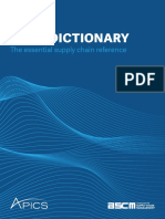 Apics Dictionary: The Essential Supply Chain Reference