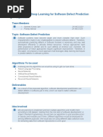 Application of Deep Learning For Software Defect Prediction: Team Members