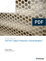 ONTAP Data Protection Administration Student Guide