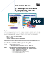 Live Coding Challenge with rero:micro - State Level Individual Online Theory Test