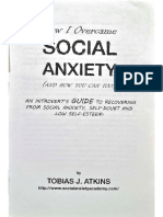 How I Overcame SOCIAL ANXIETY - Tobias J Atkins