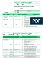 Work at Height Risk Assessment Guide | PDF | Risk | Prevention