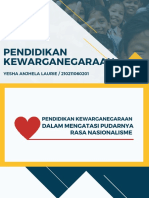 Pendidikan Kewarganegaraan Dalam Mengatasi Pudarnya Rasa Nasionalisme