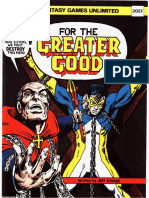 Villains & Vigilantes for the Greater Good