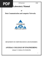 Laboratory Manual: Data Communication and Computer Networks