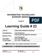 Learning Guide # 23: Information Technology Support Service