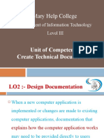 Create Tecnical Docmentation LO2