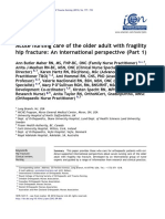 Acute Nursing Care of The Older Adult With Fragility HIP FRACTURE - 1