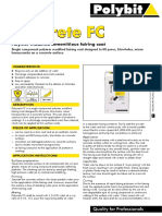 Polycrete FC: Crack-Resistant Concrete Fairing Coat