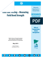 Tack Coat Testing - Measuring Field Bond Strength