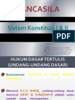 Sistem Konstitusi I & II