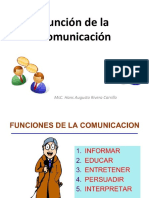 2. Función de la Comunicación
