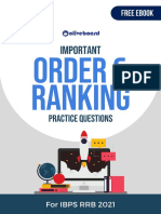 Order & Ranking Practice Ques