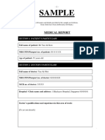QCAT Health Professional Report Form | PDF | Dementia | Mental Disorder