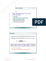 Lecture-4: Phân t í ch h ệ th ố ng Ltic trong mi ề n th ờ i gian