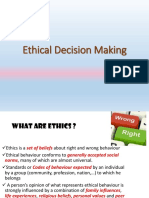 Ethical Decision Making