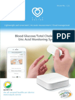 Blood Glucose/Total Cholesterol/ Uric Acid Monitoring System