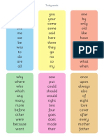 Tricky Words - PDF 01