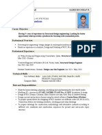 Curriculum Vitae Sashi Booshan R