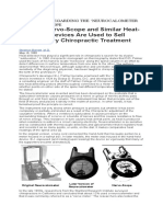 REFERENCES REGARDING THE Neurocalometer and Nervoscope
