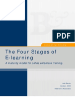 Four Stages of E-Learning Industry Study