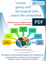 Emergency Essential Surgical Care