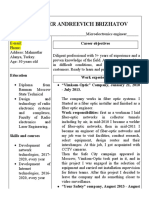 Microelectronics Engineer Profile