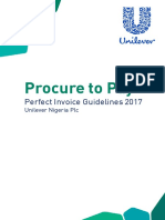 Procure To Pay: Perfect Invoice Guidelines 2017